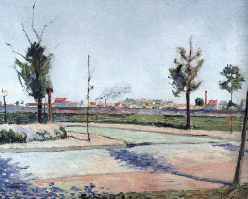 the road to gennevilliers, unknow artist